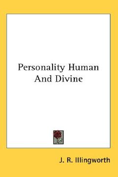 portada personality human and divine (en Inglés)