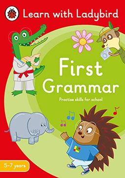 portada First Grammar: A Learn With Ladybird Activity Book 5-7 Years: Ideal for Home Learning (Ks1) 