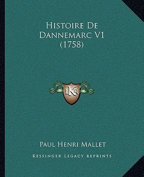 portada Histoire De Dannemarc V1 (1758) (en Francés)