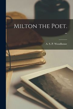 portada Milton the Poet. -