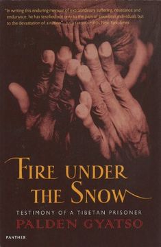portada Fire Under the Snow: True Story of a Tibetan Monk (Panther S.)