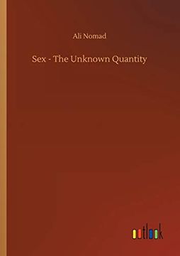 portada Sex - the Unknown Quantity (en Inglés)