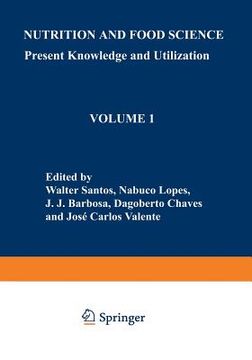 portada Nutrition and Food Science: Present Knowledge and Utilization: Volume 1 Food and Nutrition Policies and Programs (in English)