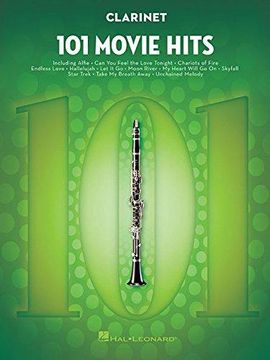 portada 101 Movie Hits For Clarinet (en Inglés)