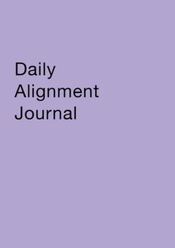 portada Daily Alignment Journal (en Inglés)