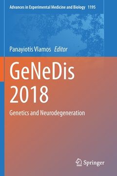 portada Genedis 2018: Genetics and Neurodegeneration (en Inglés)