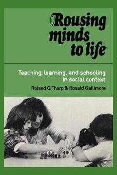 portada Rousing Minds to Life Hardback: Teaching, Learning, and Schooling in Social Context: 0 (en Inglés)