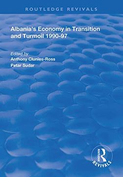 portada Albania's Economy in Transition and Turmoil 1990-97 (Routledge Revivals) (en Inglés)