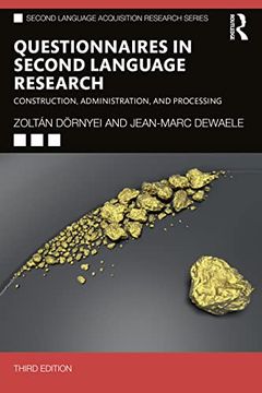 portada Questionnaires in Second Language Research: Construction, Administration, and Processing (Second Language Acquisition Research Series) 