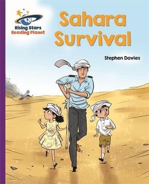 portada Reading Planet - Sahara Survival - Purple: Galaxy (Rising Stars Reading Planet) (in English)