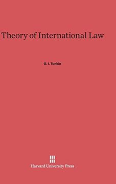 portada Theory of International law (en Inglés)