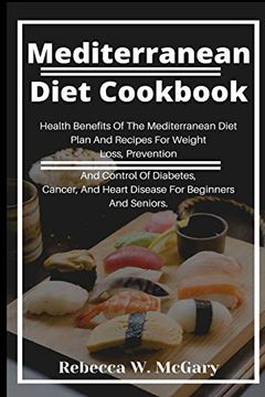 portada Mediterranean Diet Cookbook (libro en Inglés)