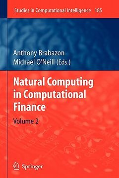 portada natural computing in computational finance: volume 2 (en Inglés)