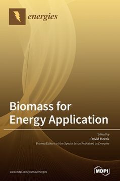 portada Biomass for Energy Application (en Inglés)