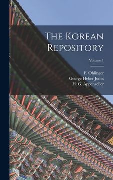 portada The Korean Repository; Volume 1 (in English)