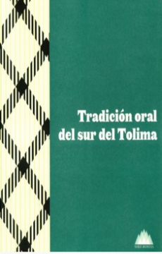 portada Tradicion Oral del sur del Tolima