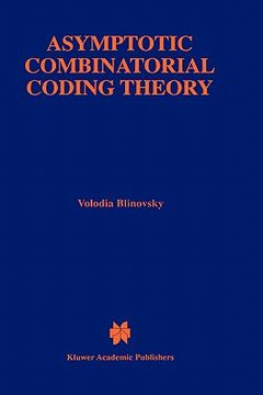 portada asymptotic combinatorial coding theory (en Inglés)