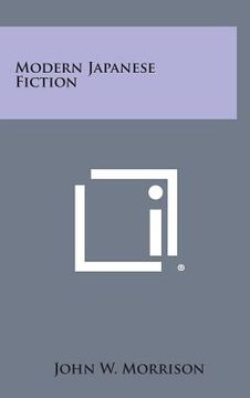 portada Modern Japanese Fiction (en Inglés)