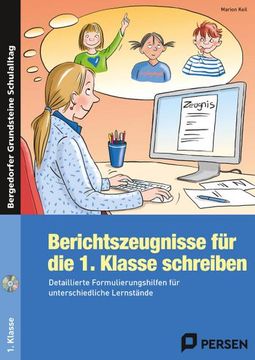 portada Berichtszeugnisse für die 1. Klasse Schreiben (in German)