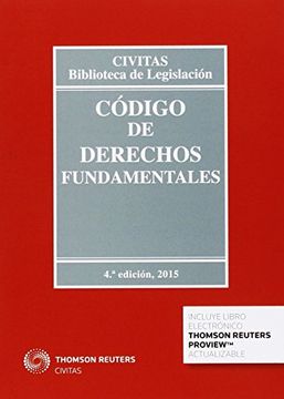 portada Código De Derechos Fundamentales (Biblioteca de Legislación)