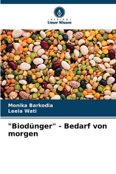 portada "Biodünger" - Bedarf von morgen (en Alemán)
