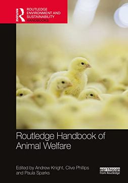portada Routledge Handbook of Animal Welfare (Routledge Environment and Sustainability Handbooks) (en Inglés)
