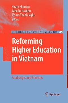 portada reforming higher education in vietnam: challenges and priorities (en Inglés)