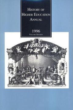 portada History of Higher Education Annual: 1996 (en Inglés)
