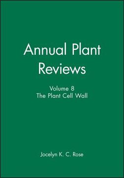 portada Annual Plant Reviews, the Plant Cell Wall (in English)