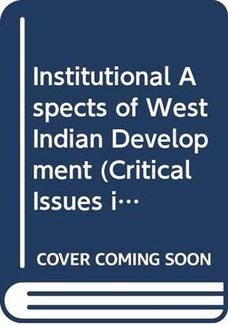 portada Institutional Aspects of West Indian Development