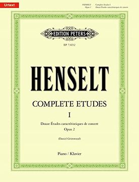 portada Complete Etudes I: Douze Études Caractéristiques de Concert, Op. 2 (en Inglés)