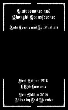 portada Clairvoyance and Thought Transference: Auto Trance and Spiritualism (in English)