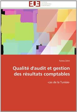 portada Qualite D'Audit Et Gestion Des Resultats Comptables