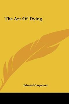 portada the art of dying the art of dying (en Inglés)