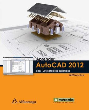 portada Aprender Autocad 2012: Con 100 Ejercicios Pract. Mediaactive 