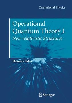 portada Operational Quantum Theory I: Nonrelativistic Structures (en Inglés)