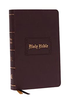 portada Kjv, Personal Size Large Print Reference Bible, Vintage Series, Leathersoft, Brown, red Letter, Thumb Indexed, Comfort Print: Holy Bible, King James Version (in English)