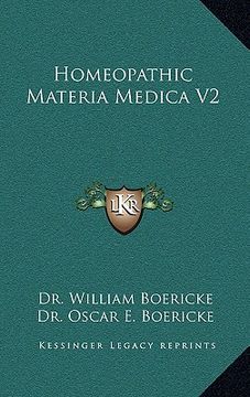 portada homeopathic materia medica v2 (en Inglés)