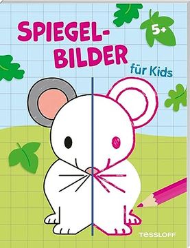 portada Spiegelbilder für Kids ab 5 Jahren: Malspaß mit Über 30 Spiegelbildern zum Fertigzeichnen und Ausmalen (in German)