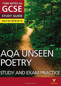 portada AQA English Literature Unseen Poetry Study and Exam Practice: York Notes for GCSE (9-1)