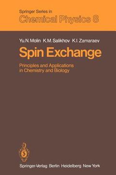 portada spin exchange: principles and applications in chemistry and biology (en Inglés)