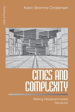 portada cities and complexity: making intergovernmental decisions (en Inglés)