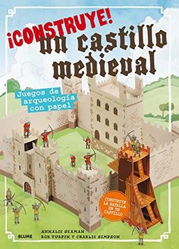 portada Construye! Un Castillo Medieval: Juegos de Arqueologia con Papel (in Spanish)