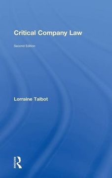 portada Critical Company Law