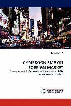 portada cameroon sme on foreign market (en Inglés)