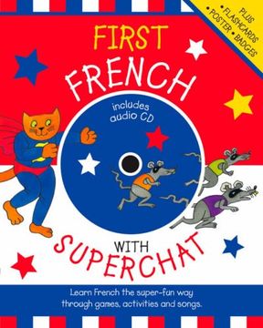 portada First French With Superchat (Book & cd) (en Inglés)