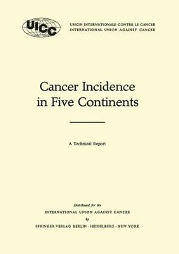 portada cancer incidence in five continents: a technical report (en Inglés)