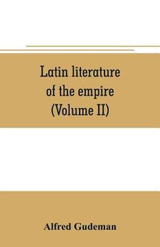 portada Latin literature of the empire (Volume II) (en Inglés)