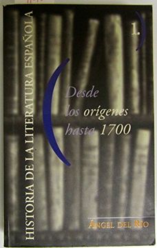 portada Historia de la Literatura Española 1. Desde los Origenes Hasta 1700 (Istorio Barregarriak)