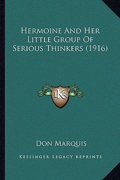 portada hermoine and her little group of serious thinkers (1916)